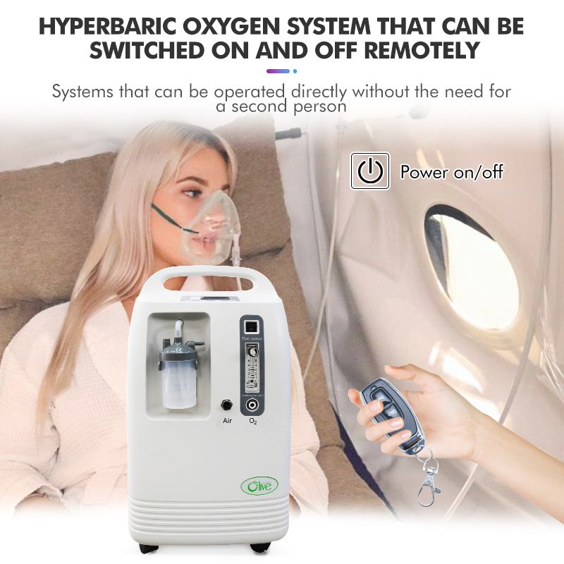 Hyperbaric Oxygen System, Can be switched on/off remotely.