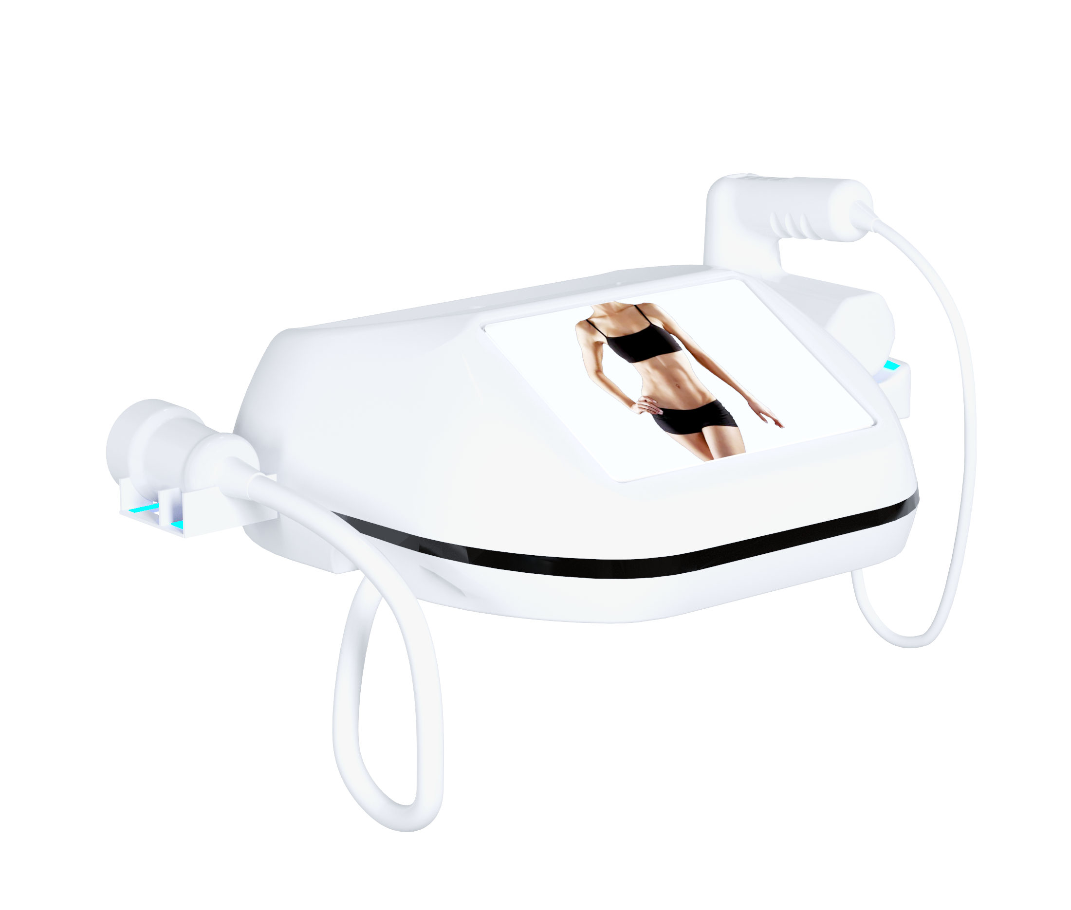 Handheld Lymphatic Drainage Roller with Hot Cold Therapy - Iceberg Cryonick Roller Mini by Vacuactivus