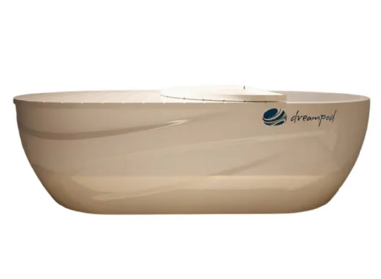 Dreampod Home Pro Float Tank with Integrated UV Lights and Cover