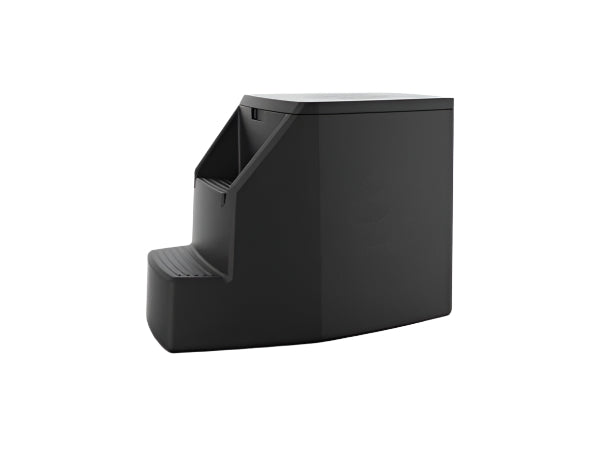 Black Ice Barrel 500 with built-in steps and an insulated upright design