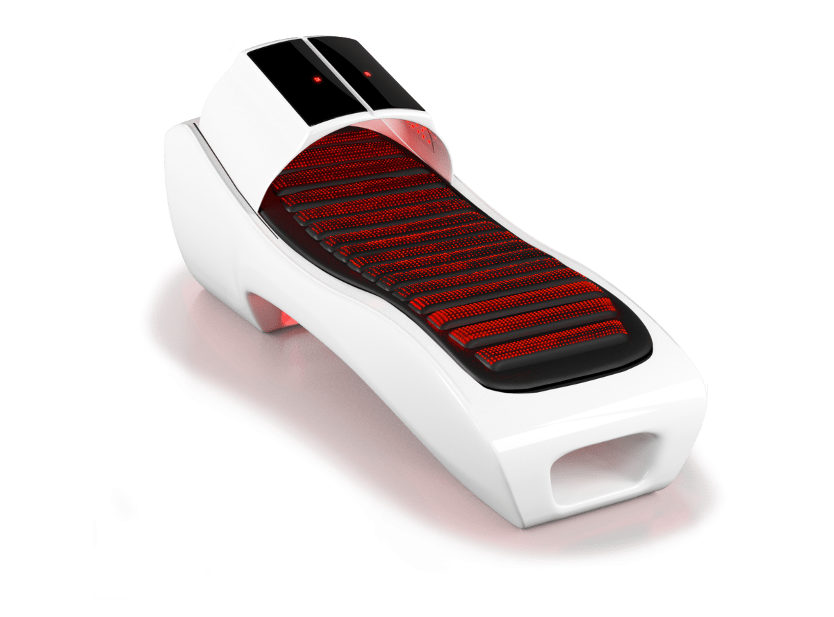 Red Light Therapy Bed with Vibration Massage - Infracouch by Vacuactivus