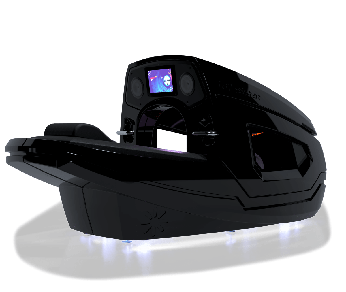 Recumbent Exercise Bike with Infrared Vacuum - Infrastar Bike by Vacuactivus