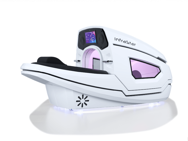Recumbent Exercise Bike with Infrared Vacuum - Infrastar Bike by Vacuactivus