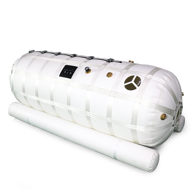 Oxyair 2.0 ATA Hyperbaric Chamber, high-quality, with clear view window.