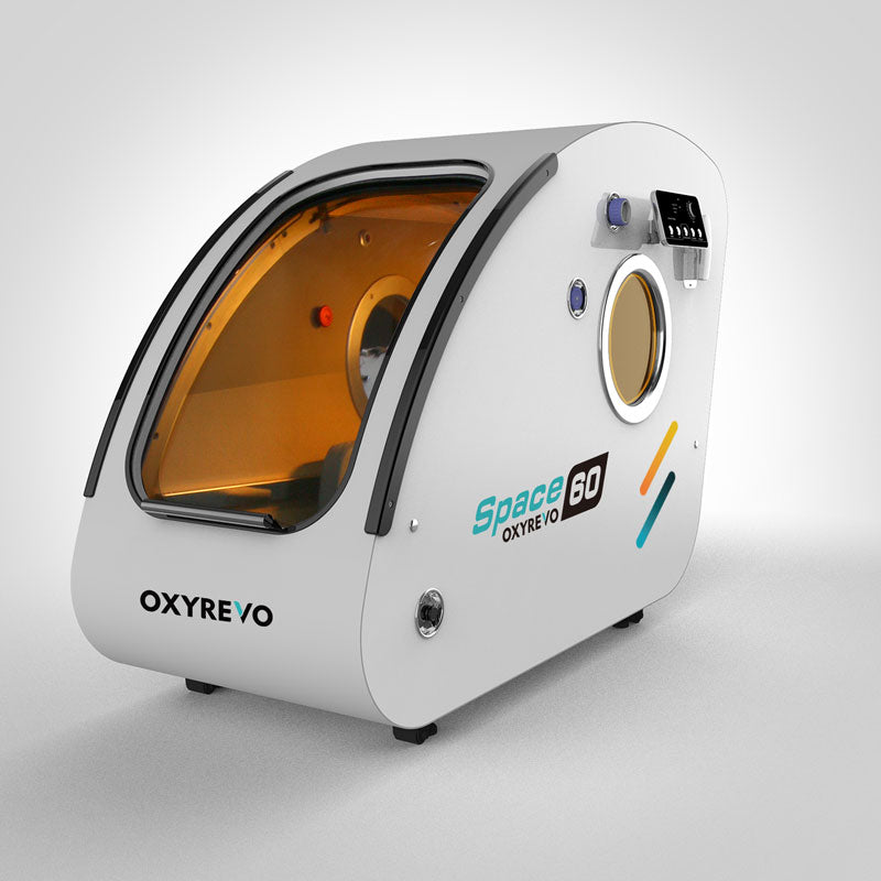 Space 60 angled view right, white model