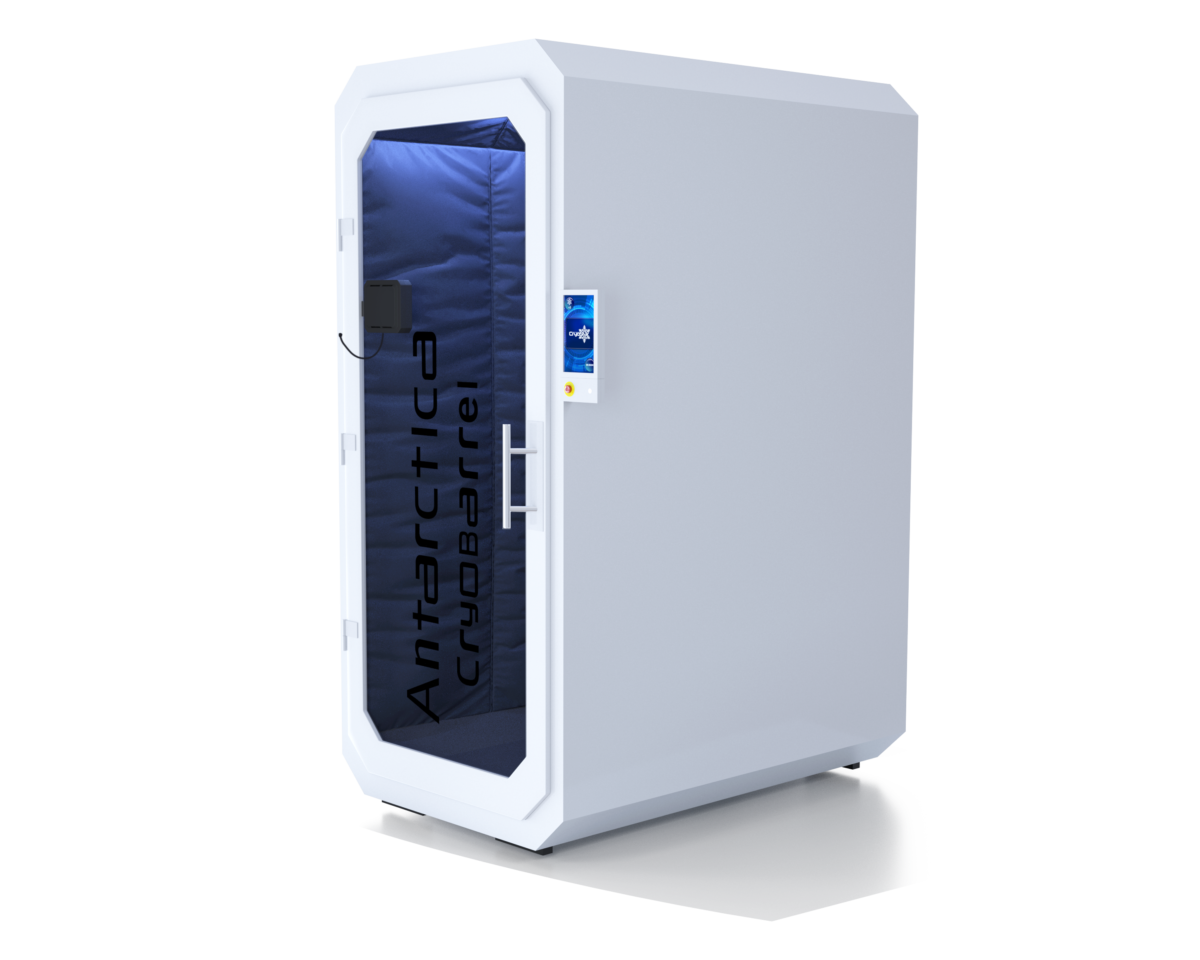 Cryotherapy Chamber - Whole Body Electric Cryo Chamber - Antarctica Barrel by Vacuactivus