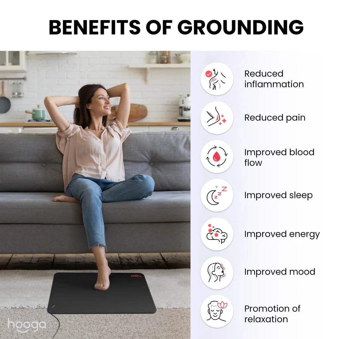 Grounding Mat by Hooga