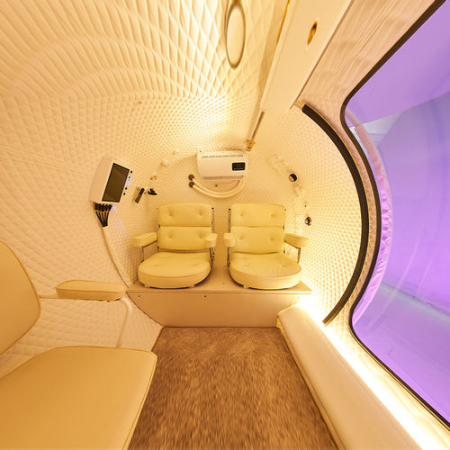 Hyperbaric Chamber with 2.0 Maximum ATA and Multiple Seating Configurations - Macy Pan HE5000 Standard