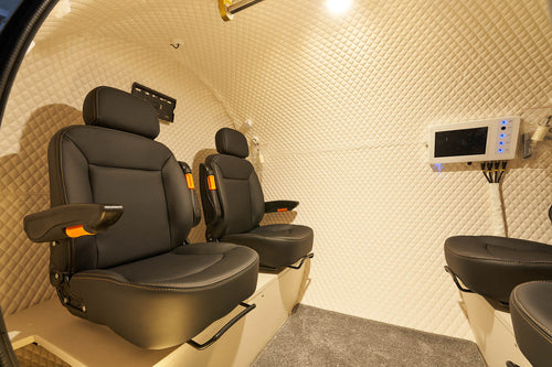 Hyperbaric Chamber with 2.0 Maximum ATA and Multiple Seating Configurations - Macy Pan HE5000 Standard