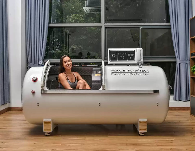 1.6 ATA Hard Shell Supine Hyperbaric Chamber - Macy Pan HP1501