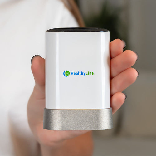 Lightweight HealthyLine Generation 50 fits comfortably in your hand for convenient everyday use