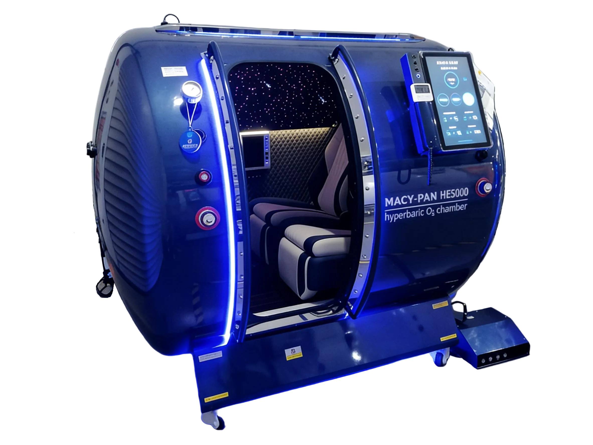 Multi-Place Hyperbaric Chamber, 2.0 ATA, Hard Shell - Macy Pan HE5000 Standard