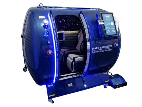 Hyperbaric Chamber with 2.0 Maximum ATA and Multiple Seating Configurations - Macy Pan HE5000 Standard