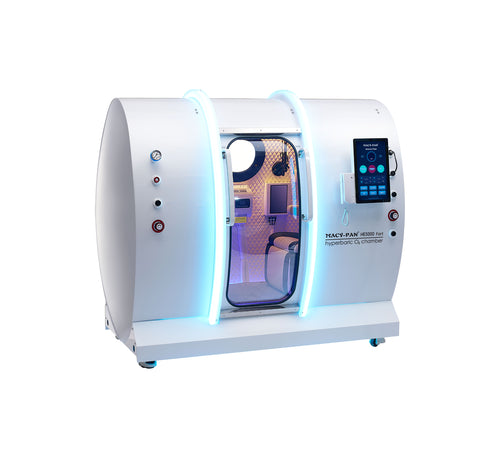 Steel Hyperbaric Chamber Macy Pan HE5000 Fort with 2.0 Maximum ATA and Recliner Seating