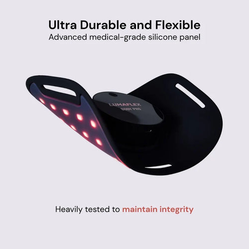 Red Light Therapy Device, Waterproof Flexible Wearable to Reduce Stress and Pain - The Body Pro Kit by Lumaflex