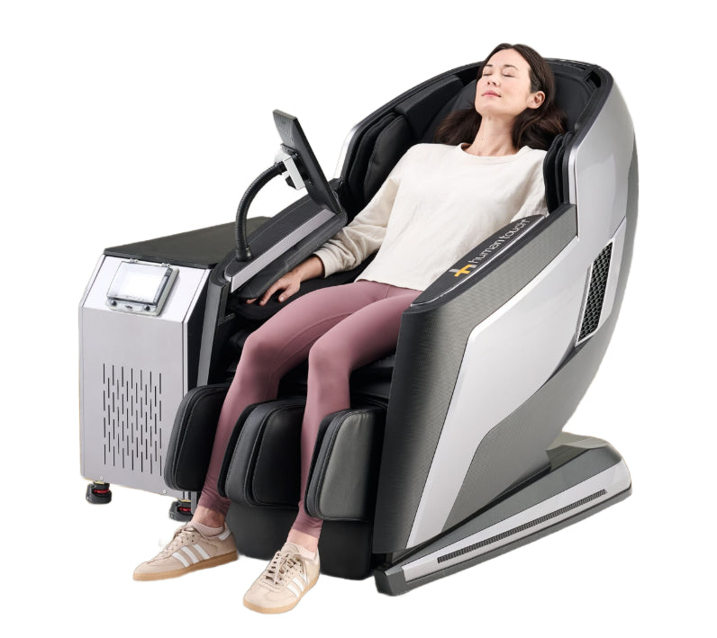 Human Touch Recovery Pro Contrast Therapy Massage Chair with Touchscreen Control, Full Body Stretch, and Zero Gravity Positioning