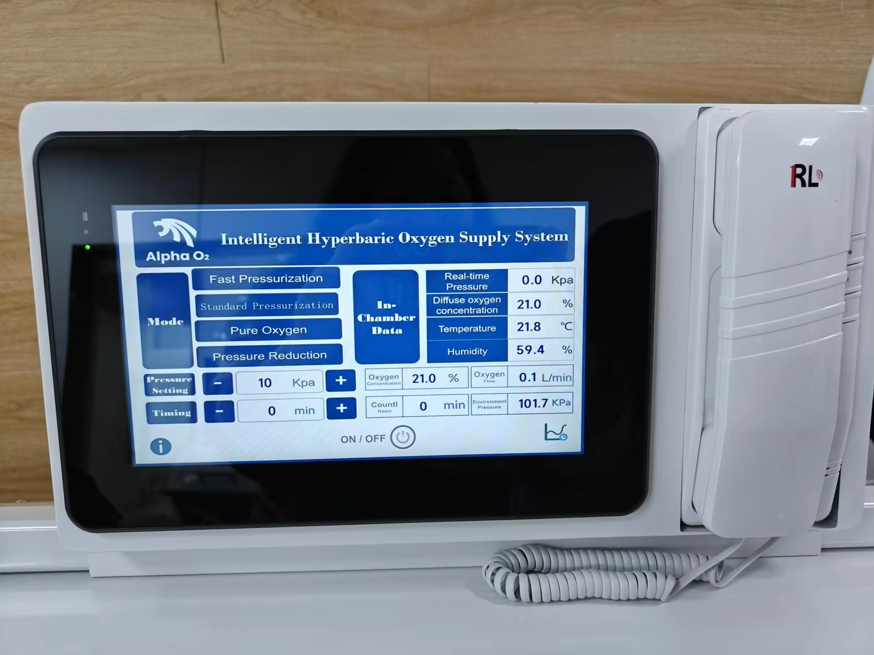 Kingshare 2.0 ATA Recumbent Hyperbaric Oxygen Chamber with Hard Shell