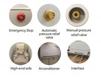 Kingshare 2.0 ATA Seated Hyperbaric Oxygen Chamber with Hard Shell