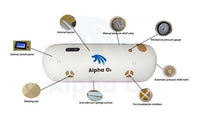Kingshare Recumbent 1.5 ATA Hyperbaric Oxygen Chamber with Soft Shell