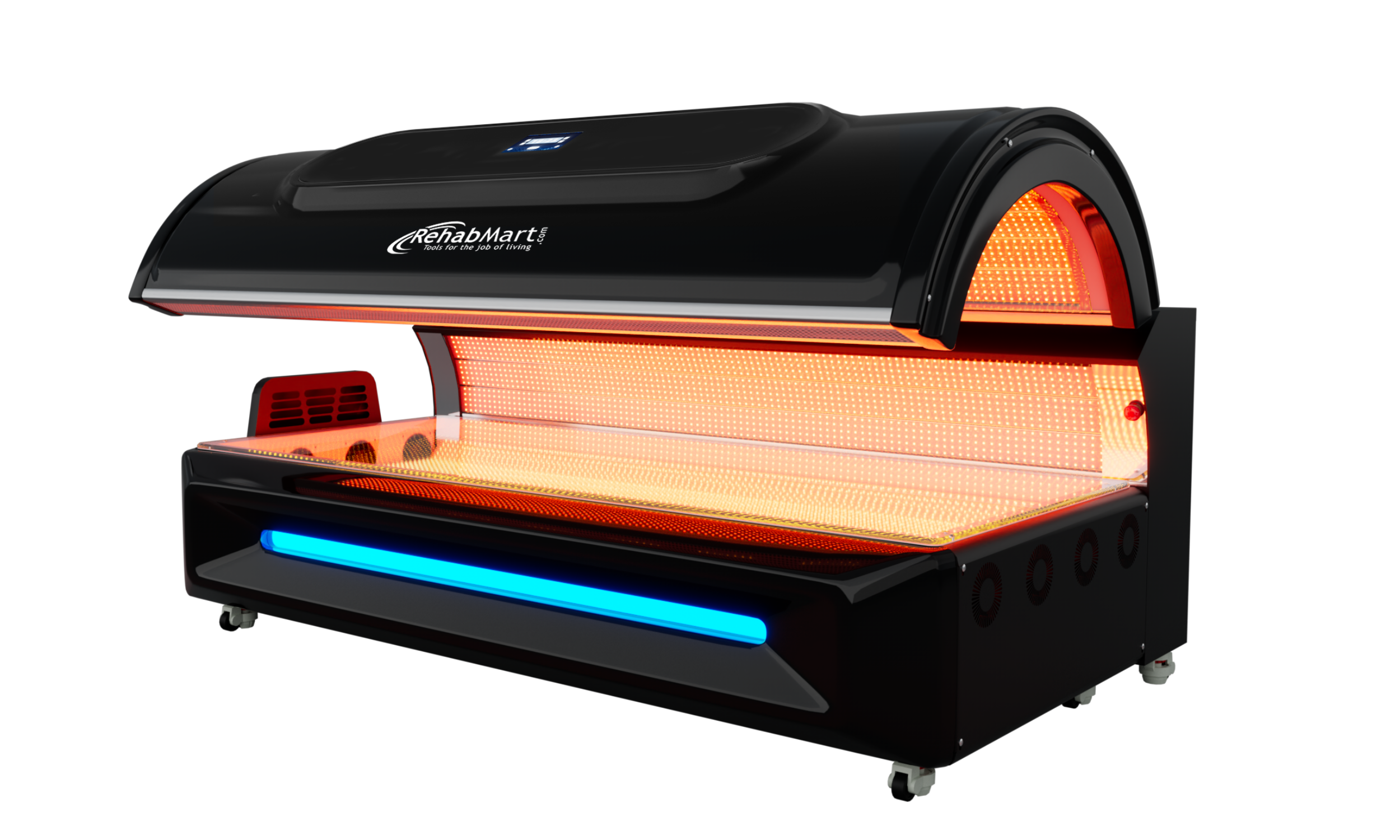 Red Light Therapy Bed for Professional Use, 41600 LEDs, Integrated Body Cooling System