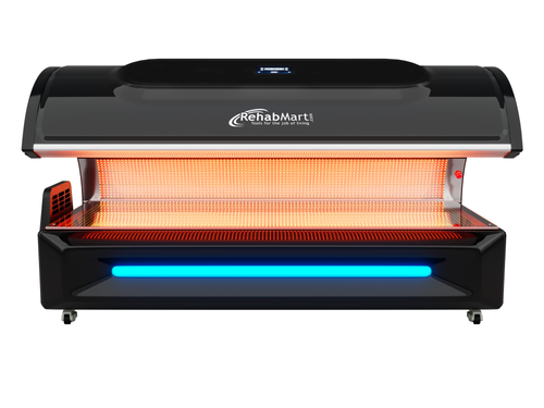 Red Light Therapy Bed for Professional Use, 41600 LEDs, Integrated Body Cooling System