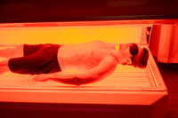 Red Light Therapy Bed for Professional Use, 41600 LEDs, Integrated Body Cooling System