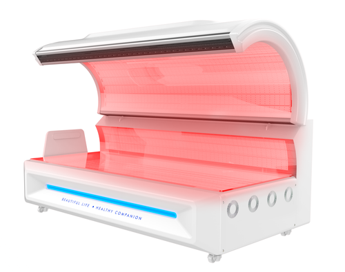 Red Light Therapy Bed for Professional Use, 41600 LEDs, Integrated Body Cooling System