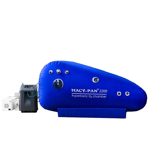 Hyperbaric Chamber with 1.5 ATA Soft Shell, use Seated or Lying Down - Macy Pan ST2200