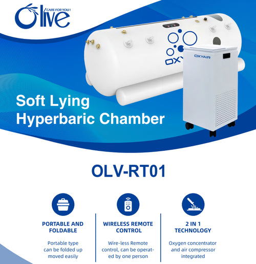 Oxyair RT01 soft shell hyperbaric chamber features