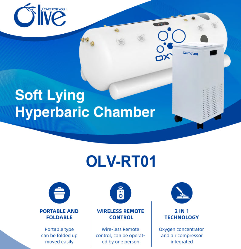 Oxyair RT01 soft shell hyperbaric chamber features
