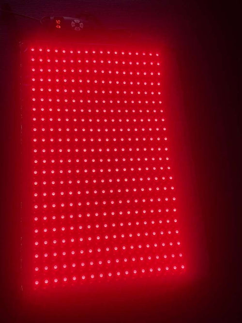 Medium Red Light Mat with 1188 LEDs for Comprehensive Coverage by Red Light Pro Devices