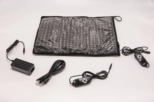 Red Light Therapy Kit with Large Mat, Medium Mat, 3 in 1 Pad, and Hand and Wrist Glove by Red Light Pro Devices