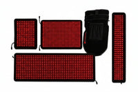 Red Light Therapy Kit with 5 Devices - Large Mat, Medium Mat, 3 in 1 Pad, Neck Wrap and Glove