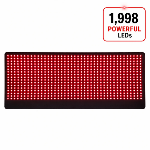 Red Light Therapy Kit with 5 Devices - Large Mat, Medium Mat, 3 in 1 Pad, Neck Wrap and Glove