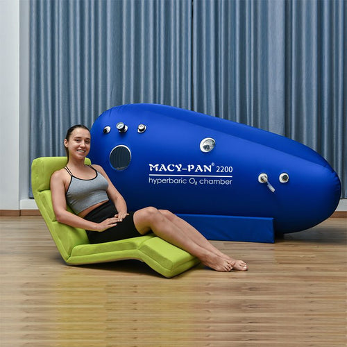 Hyperbaric Chamber with 1.5 ATA Soft Shell, use Seated or Lying Down - Macy Pan ST2200