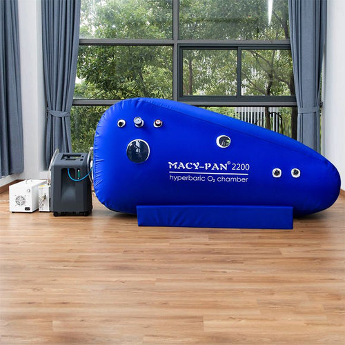 Hyperbaric Chamber with 1.5 ATA Soft Shell, use Seated or Lying Down - Macy Pan ST2200