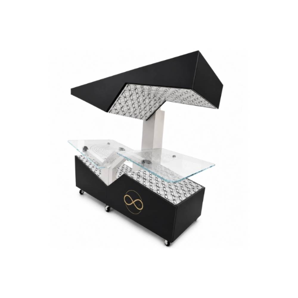 Red Light Therapy Bed with PEMF, Vibroacoustics and Molecular Hydrogen - Bloom Chamber Wellness Suite by TheraTec