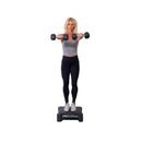 Vibration Plate Mini Whole Body Vibration Platform with Balance Bar for Home Fitness, Therapy, and Stability Support by VibePlate