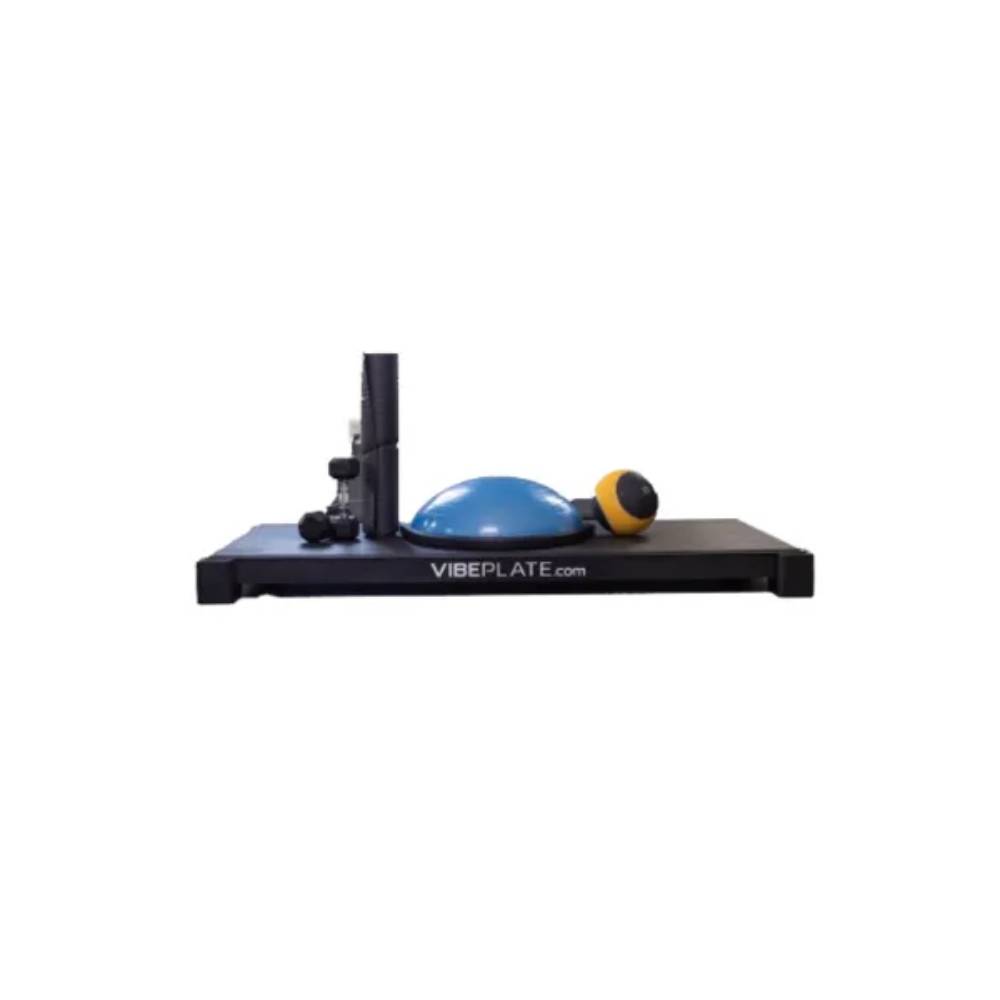 There is plenty of space to use it with several gym equipment (gym equipment not included)