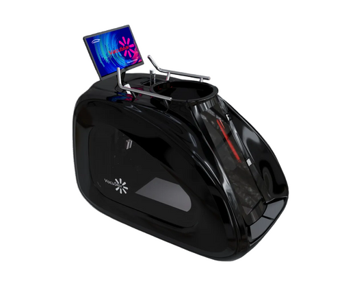 Vacustar Dream Treadmill shown from front angle in Black color