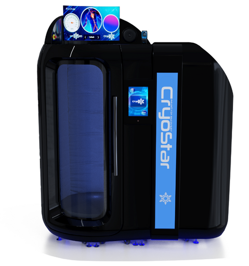 Antarctica Cryotherapy Chamber with Open Head Design, Available in Electric and Nitrogen Styles