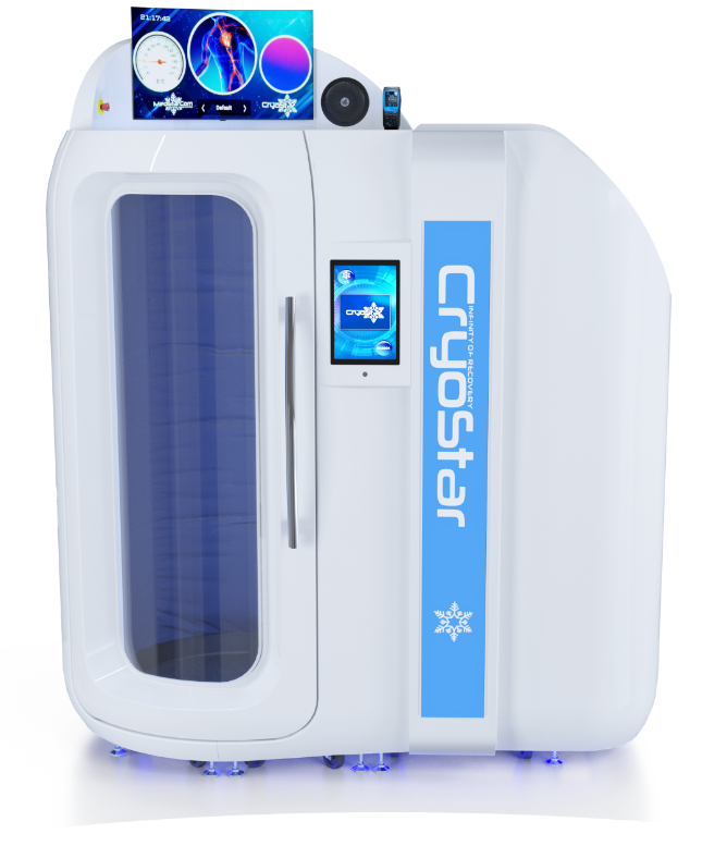 Antarctica Cryotherapy Chamber with Open Head Design, Available in Electric and Nitrogen Styles