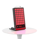 BestQool BQ40 red light therapy panel with touchscreen timer, handle and stand