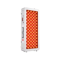 Red Light Therapy Panel Half-Body with 100 LEDs and 4 Wavelengths, Pro100 by BestQool