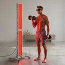 BestQool Pro200 full-body red light therapy panel in use