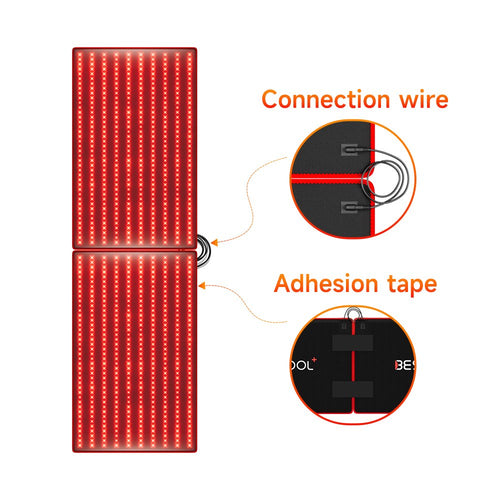 BestQool Redot L red light therapy mat product view