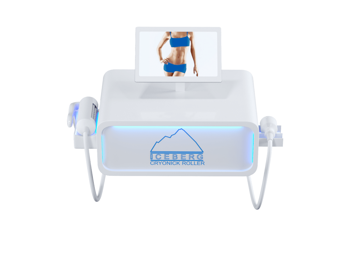 Body Contouring Device with Hot Cold Therapy for Skin Toning and Cellulite Reduction - Iceberg Cryonick Roller by Vacuactivus