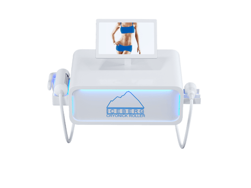 Lymphatic Drainage Machine with Body Shaping Technology, Iceberg Cryonick Roller | Improved Skin Quality and Targeted Fat Loss