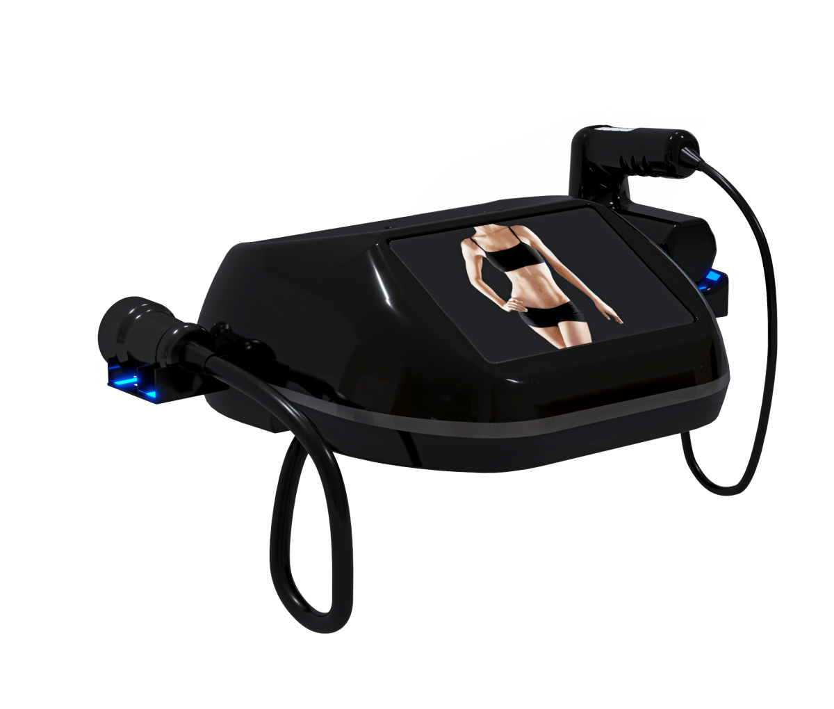 Handheld Lymphatic Drainage Roller with Hot Cold Therapy - Iceberg Cryonick Roller Mini by Vacuactivus