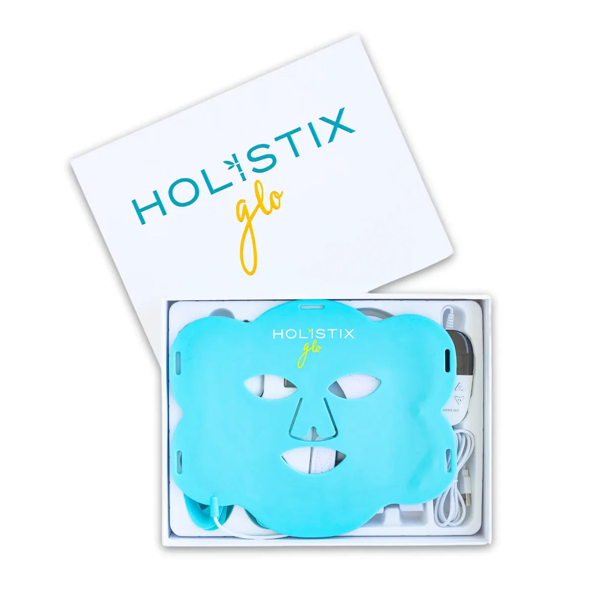 Holistix GLO Red Light Therapy Face Mask for Anti-Aging